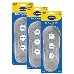 Tri-Comfort Insoles (3 Pack)