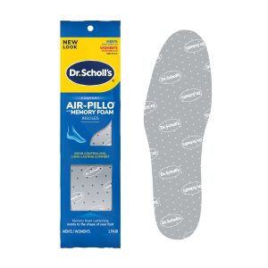 Air-Pillo with Memory Foam Insoles